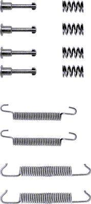Mintex MBA621 - Set accesorii, saboti frana parcare - allinparts.ro