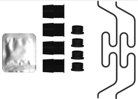 Mintex MBA0090 - Set accesorii, etrier frana allinparts.ro