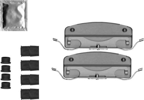 Mintex MBA0041 - Set accesorii, etrier frana allinparts.ro