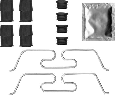 Mintex MBA0050 - Set accesorii, etrier frana allinparts.ro