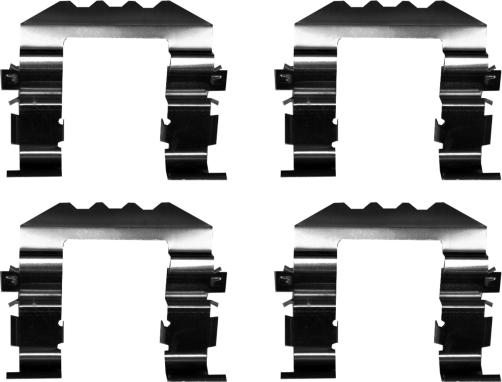 Mintex MBA0018 - Set accesorii, placute frana allinparts.ro