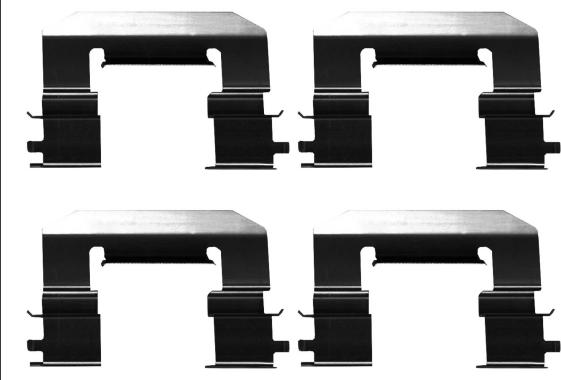 Mintex MBA0023 - Set accesorii, placute frana allinparts.ro