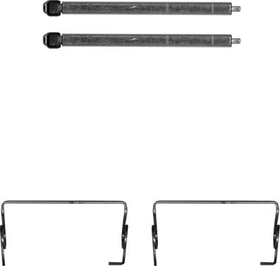 Mintex MBA0071 - Set accesorii, placute frana allinparts.ro