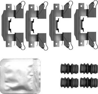 Mintex MBA0151 - Set accesorii, placute frana allinparts.ro