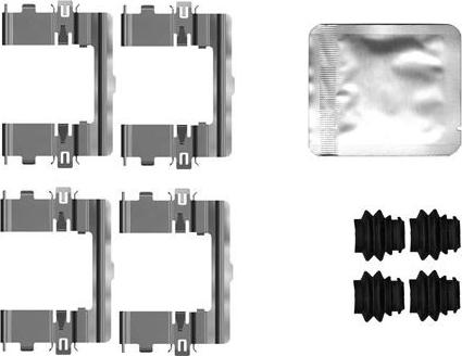 Mintex MBA0178 - Set accesorii, placute frana allinparts.ro