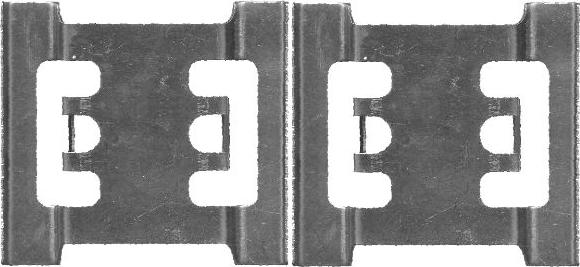 Mintex MBA1688 - Set accesorii, placute frana - allinparts.ro