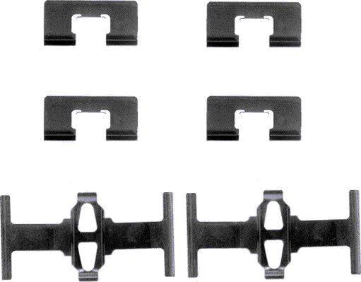 Mintex MBA1092 - Set accesorii, placute frana allinparts.ro
