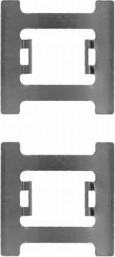 Mintex MBA1041 - Set accesorii, placute frana - allinparts.ro