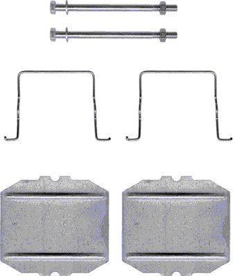 Mintex MBA1053 - Set accesorii, placute frana - allinparts.ro