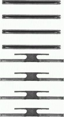 Mintex MBA1065 - Set accesorii, placute frana allinparts.ro