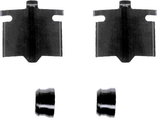 Mintex MBA1084 - Set accesorii, placute frana allinparts.ro