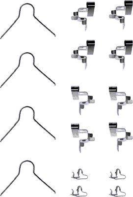 Mintex MBA1030 - Set accesorii, placute frana allinparts.ro