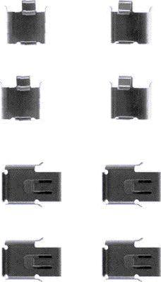 Mintex MBA1171 - Set accesorii, placute frana - allinparts.ro