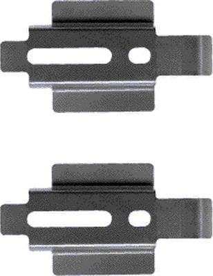 Mintex MBA1178 - Set accesorii, placute frana allinparts.ro