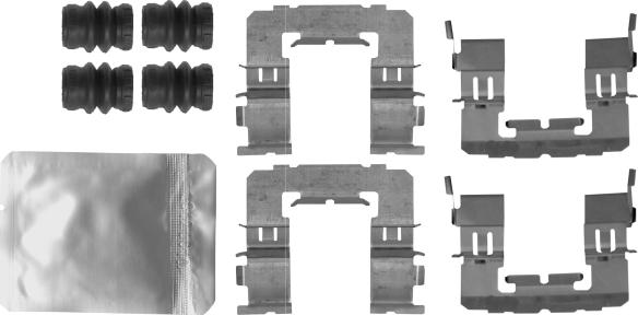 Mintex MBA1891 - Set accesorii, placute frana - allinparts.ro