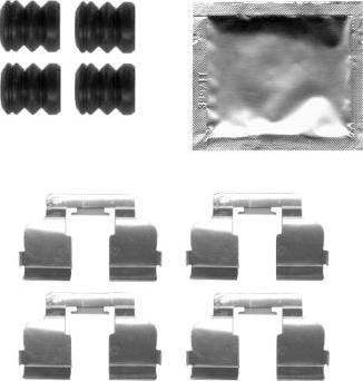 Mintex MBA1835 - Set accesorii, placute frana - allinparts.ro