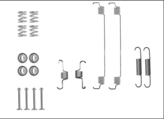 Mintex MBA18 - Set accesorii, sabot de frana allinparts.ro