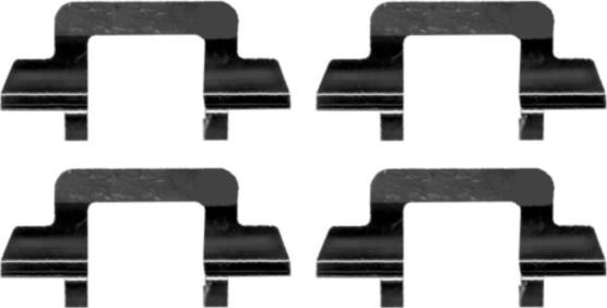 Mintex MBA1243 - Set accesorii, placute frana - allinparts.ro