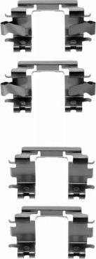 Mintex MBA1257 - Set accesorii, placute frana - allinparts.ro