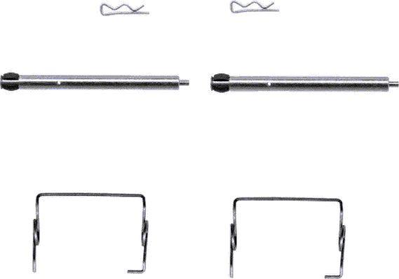 Mintex MBA1267 - Set accesorii, placute frana - allinparts.ro