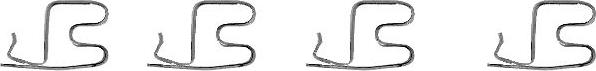 Mintex MBA1219 - Set accesorii, placute frana - allinparts.ro