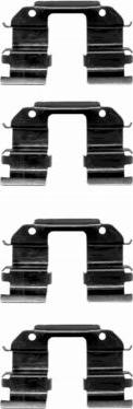 Mintex MBA1285 - Set accesorii, placute frana allinparts.ro