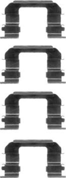 Mintex MBA1287 - Set accesorii, placute frana allinparts.ro
