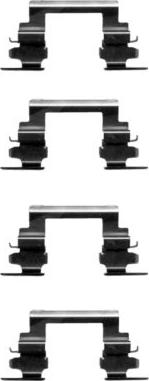 Mintex MBA1236 - Set accesorii, placute frana allinparts.ro