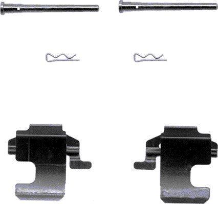 Mintex MBA1273 - Set accesorii, placute frana allinparts.ro