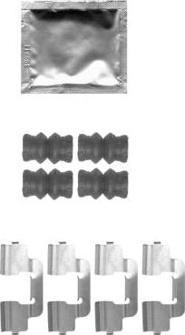 Mintex MBA1797 - Set accesorii, placute frana allinparts.ro