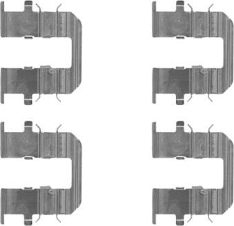Mintex MBA1746 - Set accesorii, placute frana - allinparts.ro