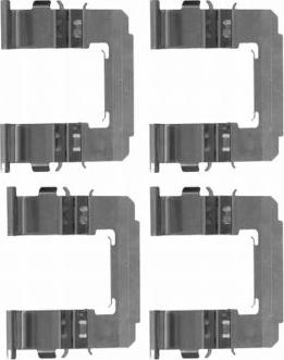Mintex MBA1742 - Set accesorii, placute frana - allinparts.ro