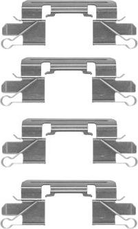 Mintex MBA1769 - Set accesorii, placute frana allinparts.ro