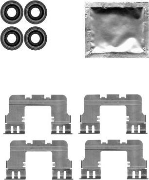 Mintex MBA1785 - Set accesorii, placute frana - allinparts.ro