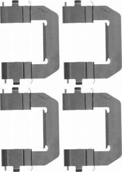 Mintex MBA1776 - Set accesorii, placute frana allinparts.ro