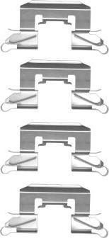 Mintex MBA1772 - Set accesorii, placute frana allinparts.ro