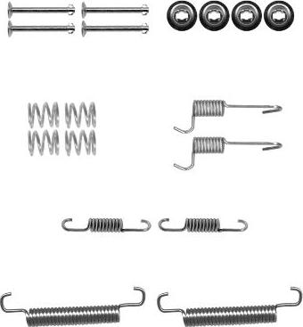 Mintex MBA894 - Set accesorii, sabot de frana - allinparts.ro
