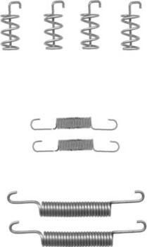 Mintex MBA831 - Set accesorii, saboti frana parcare allinparts.ro