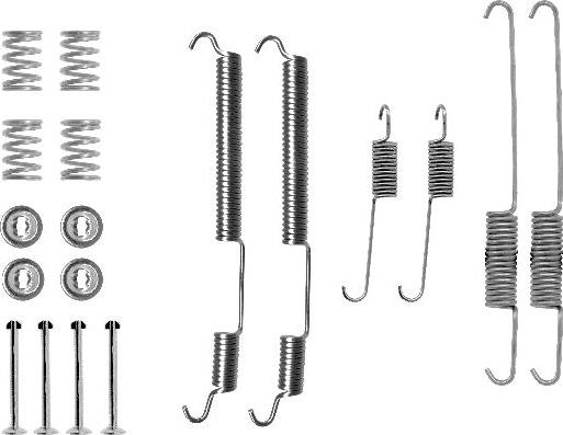 Mintex MBA755 - Set accesorii, sabot de frana - allinparts.ro