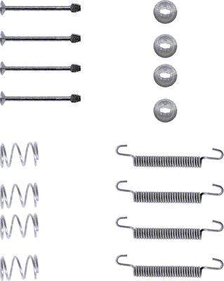 Mintex MBA711 - Set accesorii, saboti frana parcare - allinparts.ro