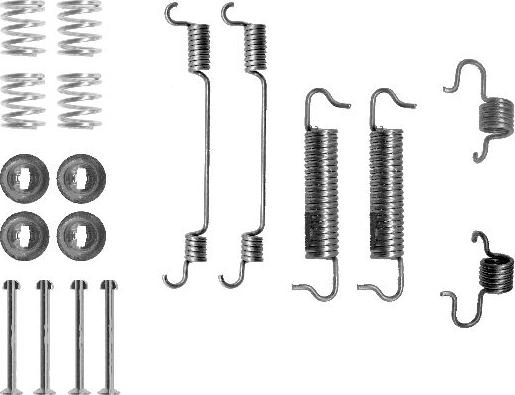 Mintex MBA780 - Set accesorii, sabot de frana - allinparts.ro