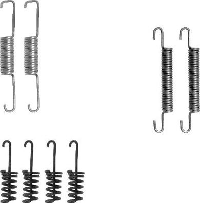 Mintex MBA774 - Set accesorii, saboti frana parcare allinparts.ro