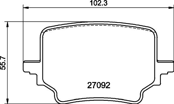 Mintex MDB4446 - Set placute frana,frana disc allinparts.ro