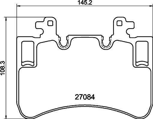 Mintex MDB4447 - Set placute frana,frana disc allinparts.ro