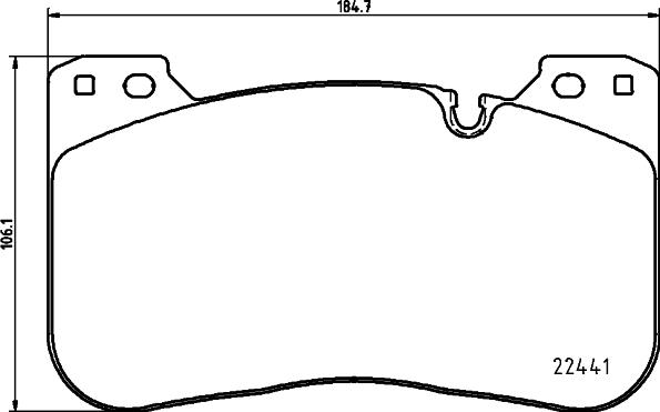 Mintex MDB4026 - Set placute frana,frana disc - allinparts.ro