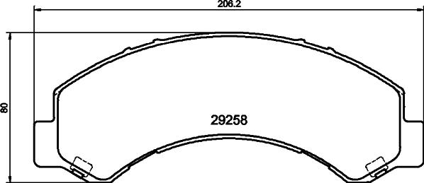 Mintex MDB4185 - Set placute frana,frana disc - allinparts.ro