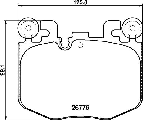 Mintex MDB4359 - Set placute frana,frana disc - allinparts.ro