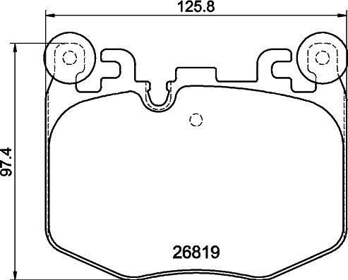 Mintex MDB4382 - Set placute frana,frana disc - allinparts.ro