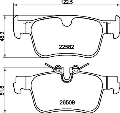 Mintex MDB4295 - Set placute frana,frana disc - allinparts.ro