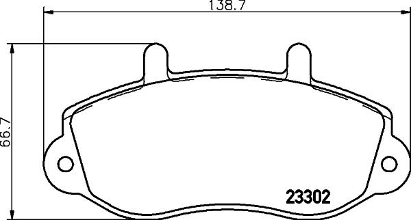 Mintex MVK0054 - Set frana, frana disc allinparts.ro